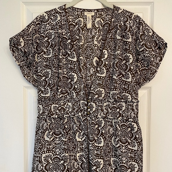 Vintage Old Navy Silk Flutter Sleeve Blouse - Picture 1 of 10